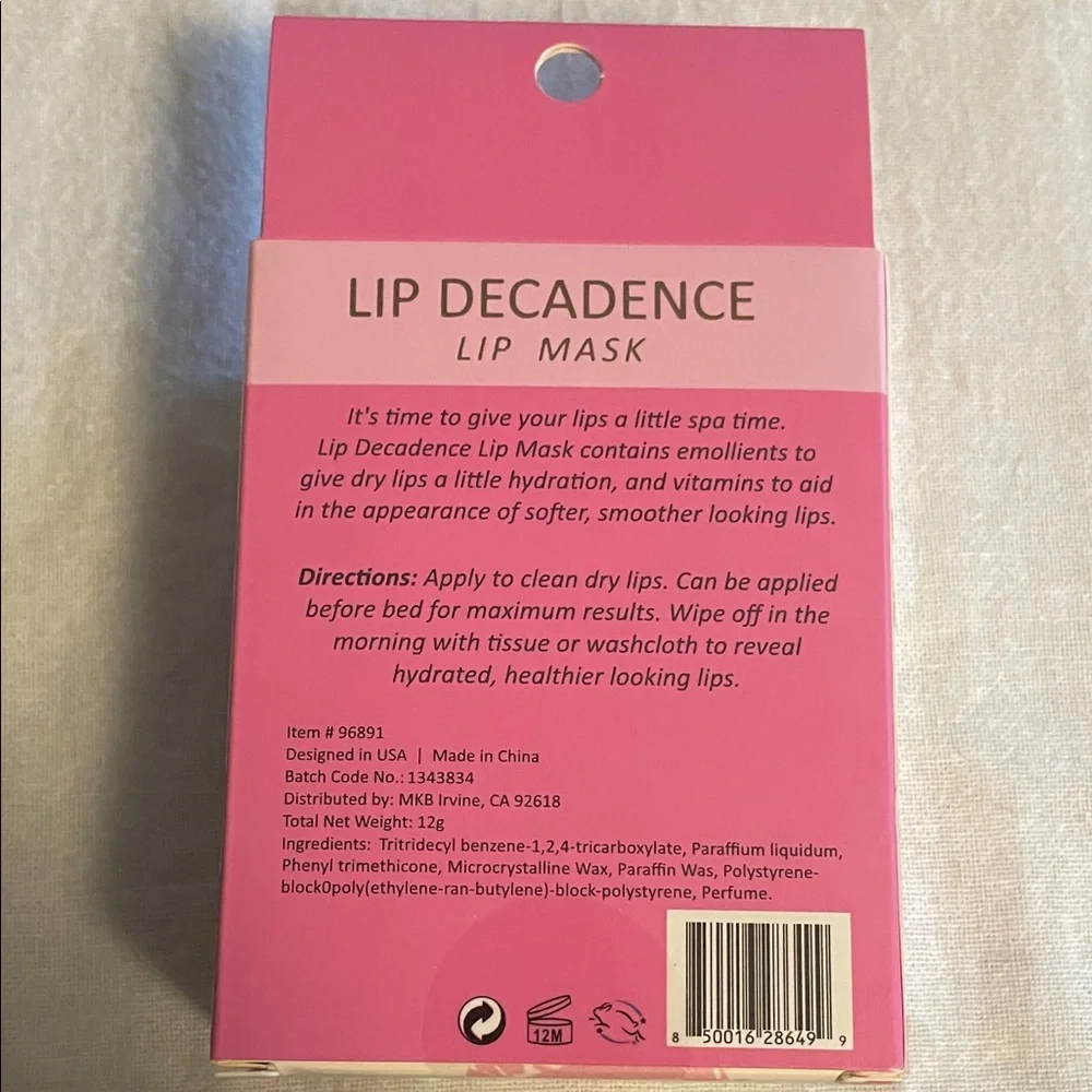Pink Lip Mask